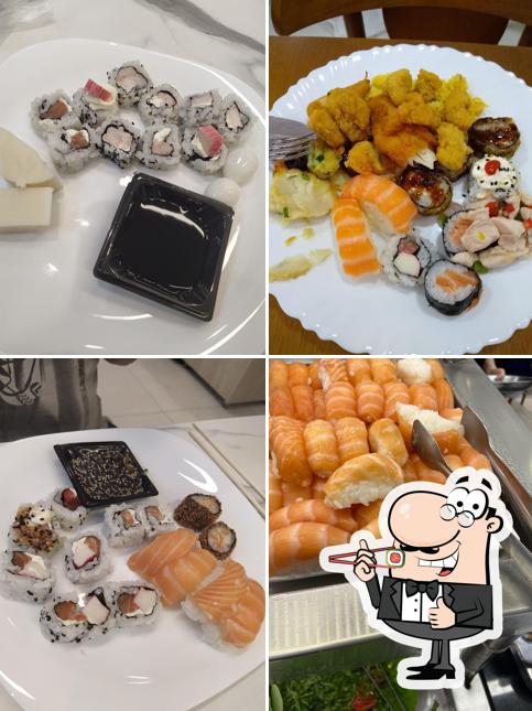 Escolha diversas opções de sushi