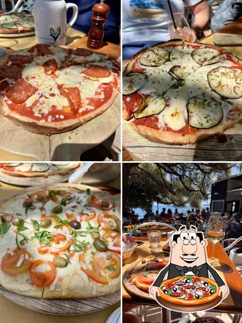 Prova una pizza a L'Olivastro Bar