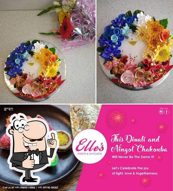 Here's a picture of Elle's Cakes & Bakes