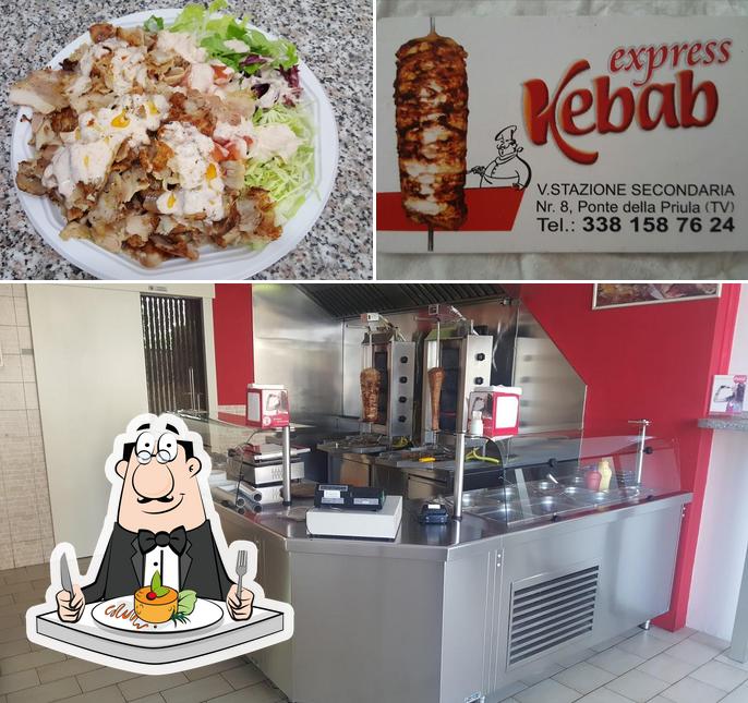 Express Kebab si caratterizza per la cibo e interni
