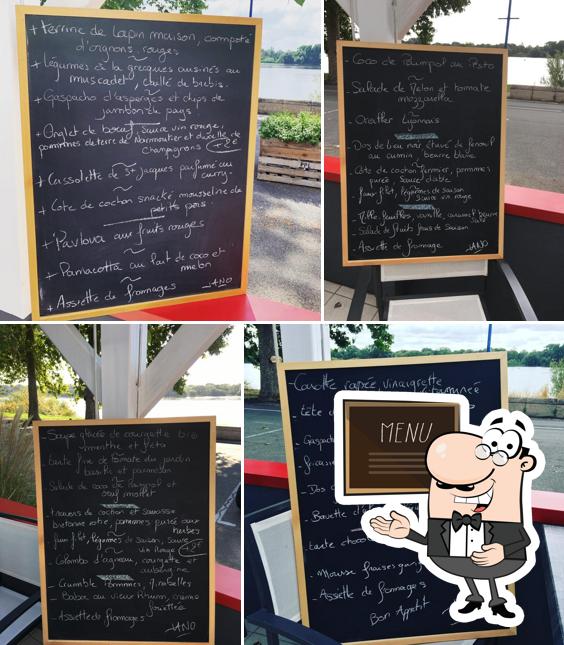 Découvrez le menu du jour sur le tableau