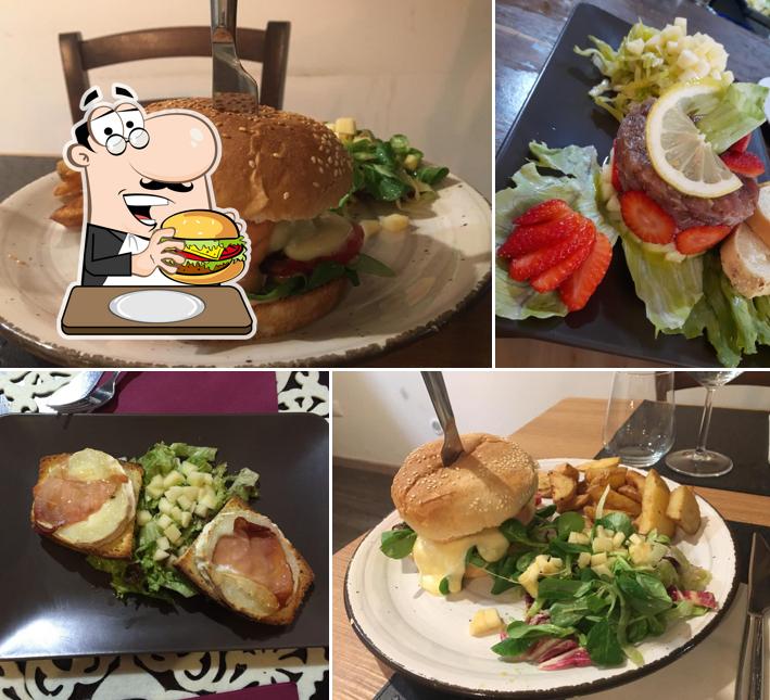 Prenditi un hamburger a Bistrò Notre Dame