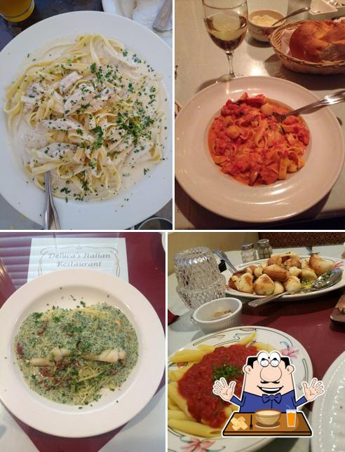 Еда в "De Luca's Restaurant"