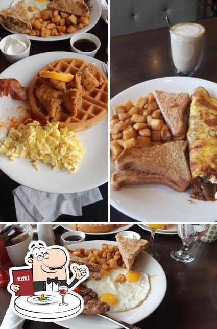 Еда в "Evviva Breakfast and Lunch"