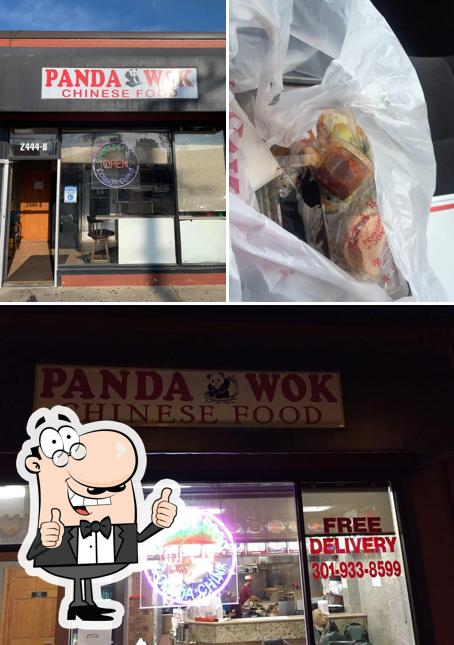 See the pic of Panda Wok