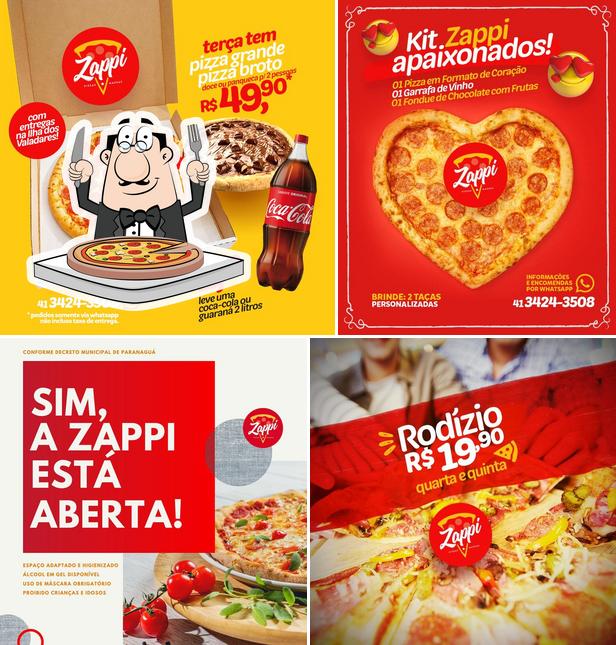 Consiga pizza no Zappi Pizzaria