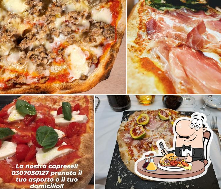 A Pizzeria Fata Morgana, vous pouvez déguster des pizzas