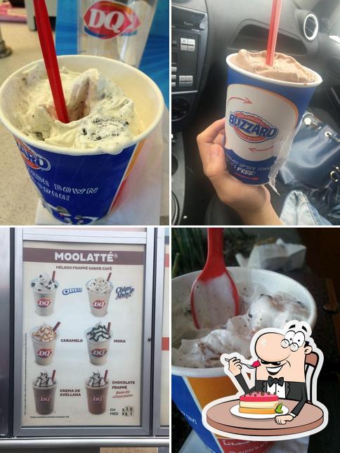 Dairy Queen Coordilleras offers a selection of sweet dishes