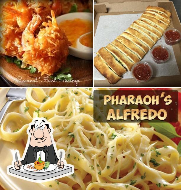 Meals at Pharaoh's Pizza Palace