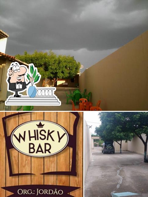 O exterior do Whisky Bar