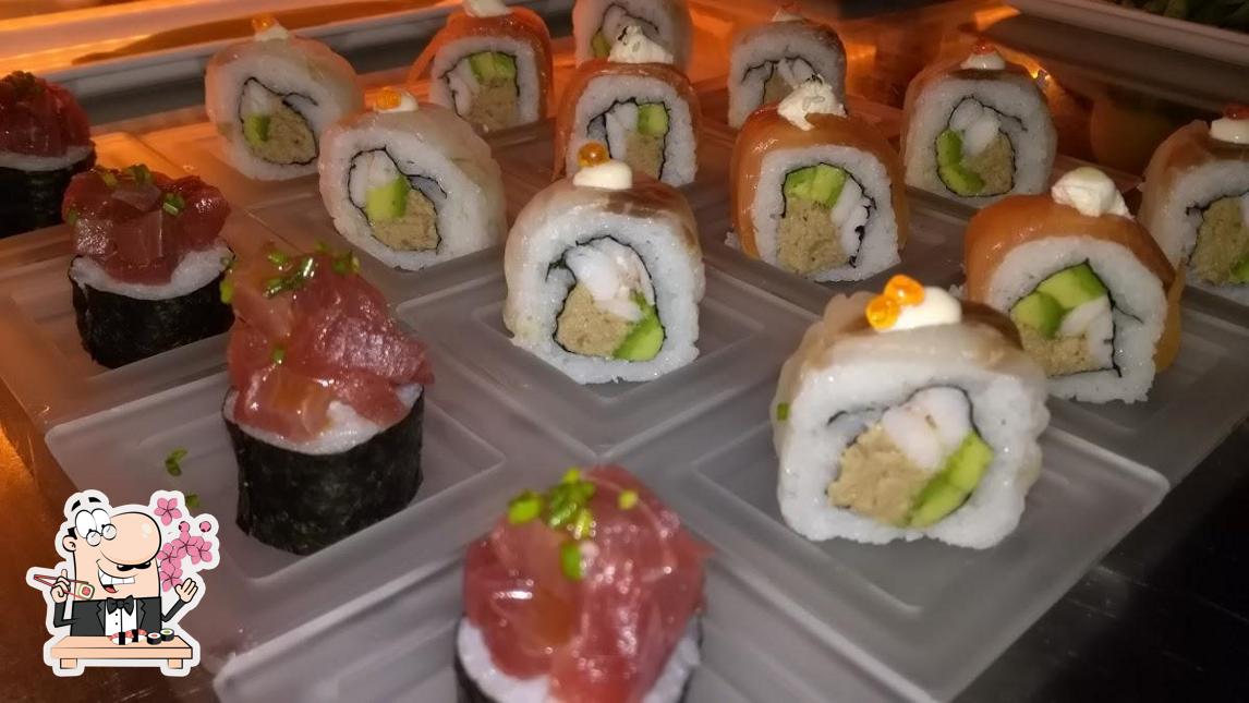Prenditi le diverse opzioni di sushi