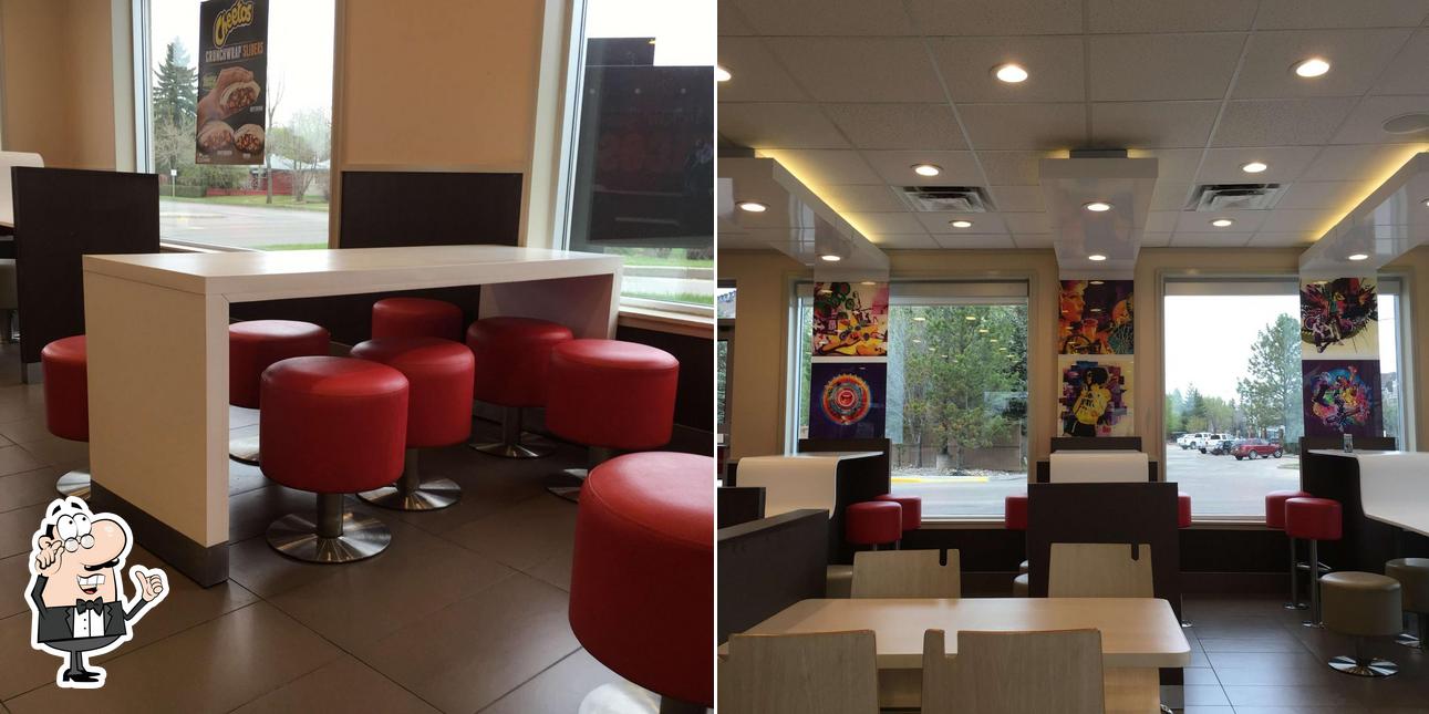 L'intérieur de KFC