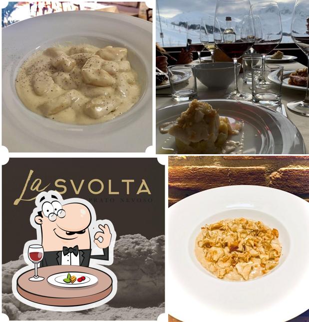 Platti al Ristorante la Svolta