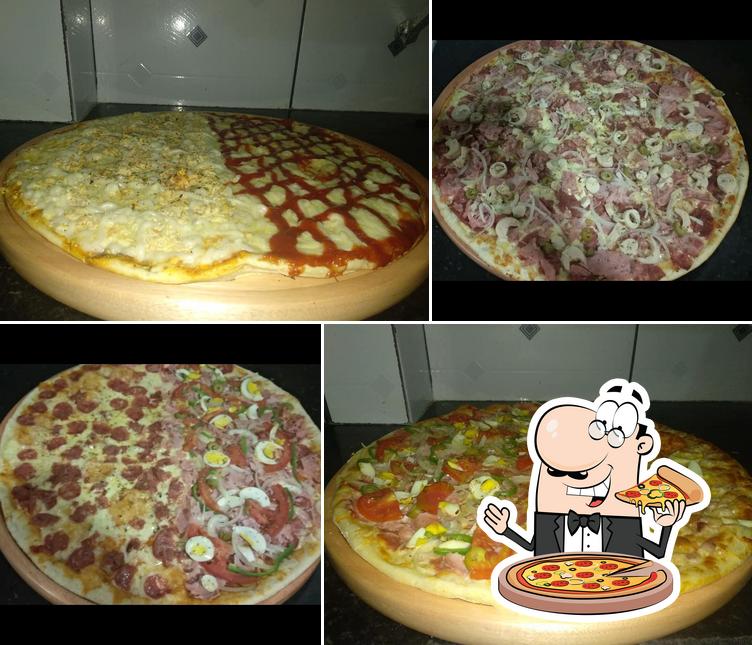 No Pizzaria Família Ferreira - Unidade Pavuna, você pode provar pizza