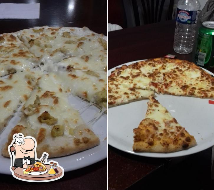 Try out pizza at Royal Pizza