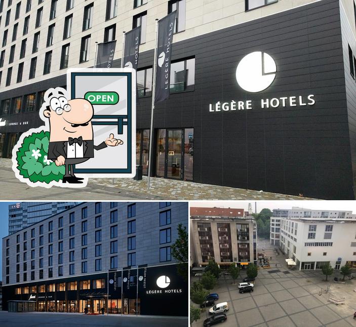 Jetez un coup d’œil à l'espace ouvert de LÉGÈRE HOTEL Bielefeld