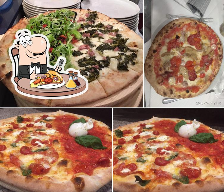 A Ristorante Pizzeria Bella Napoli, puoi assaggiare una bella pizza