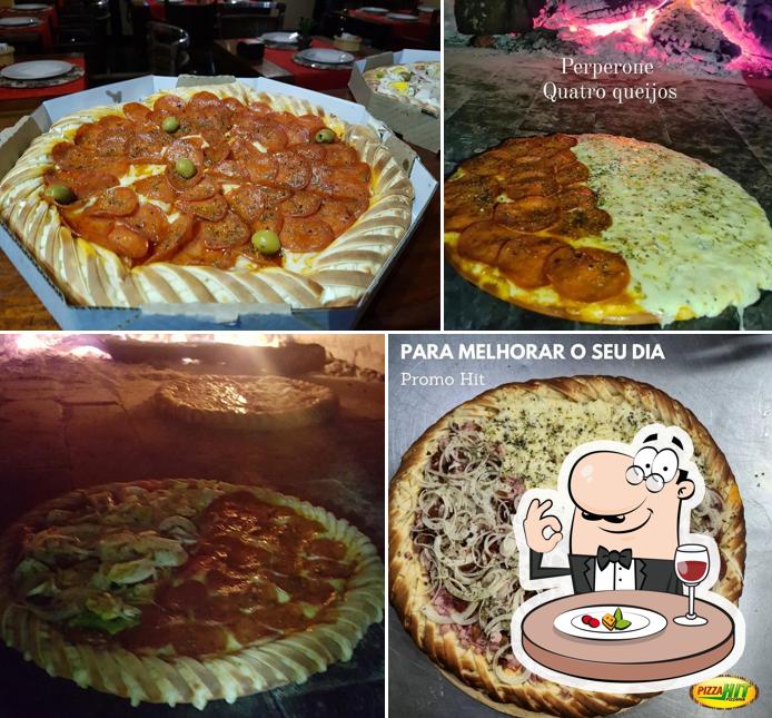 Comida em Pizzaria Hit Chopperia