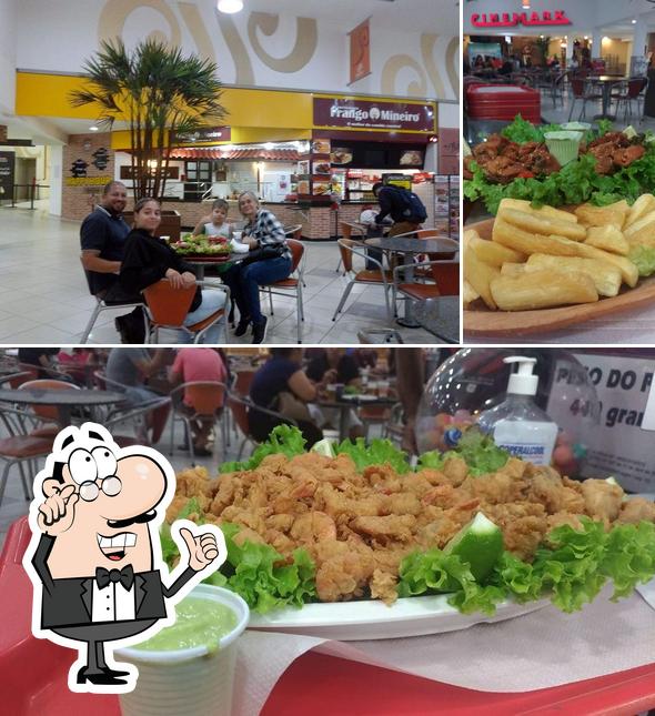 O interior do Frango Mineiro