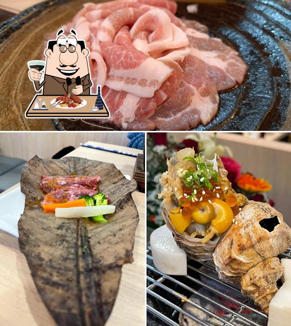Try out meat meals at OSHINEI Sakon Nakhon