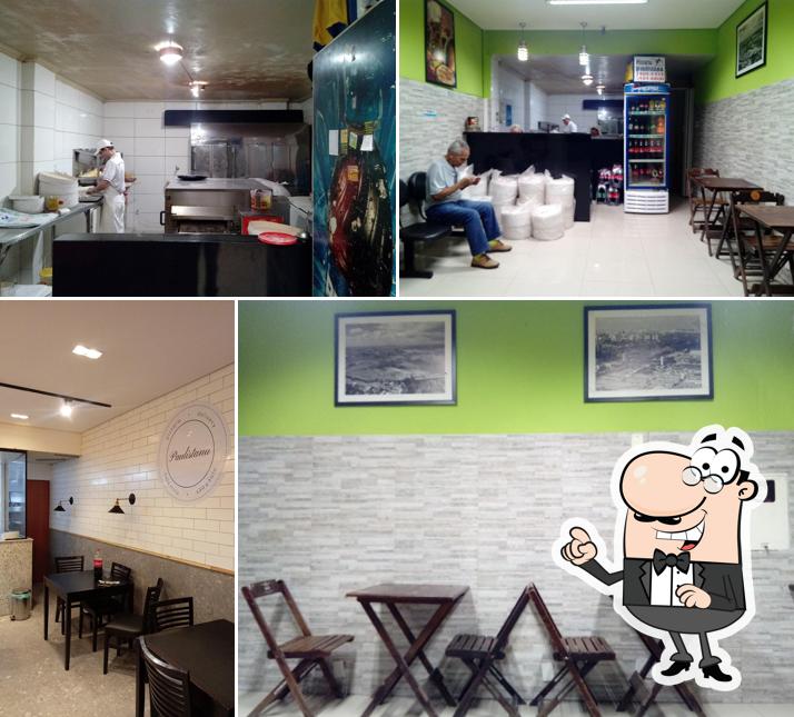 O interior do Pizzaria Pizza 10