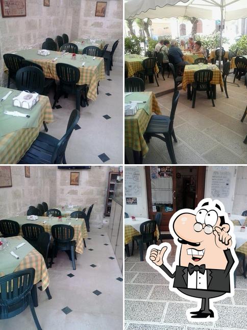 El interior de Pizzeria trattoria il castello svevo