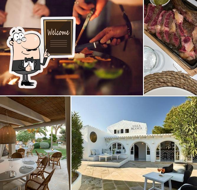 Здесь можно посмотреть изображение ресторана "Restaurant Villa Blanca - Menorca"