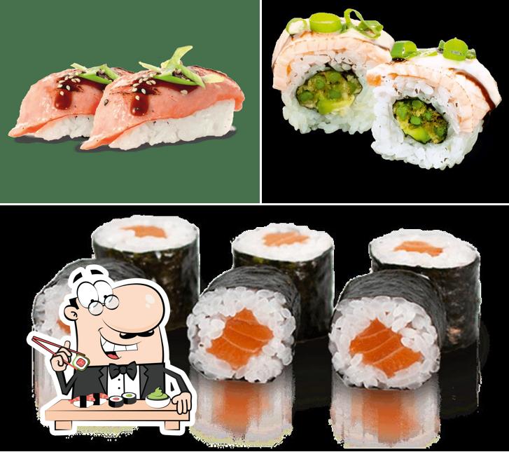 Essayez différentes options de sushi