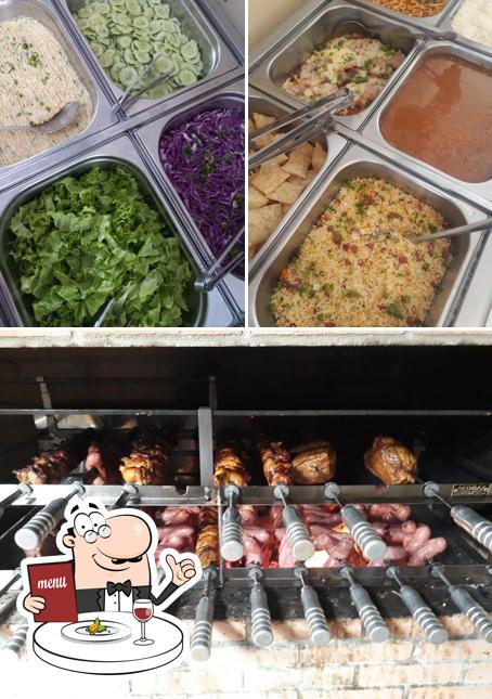 Comida em Churrascaria do Gauchinho