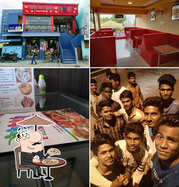 Check out how FRIENDS CORNER, Family Restaurant looks outside