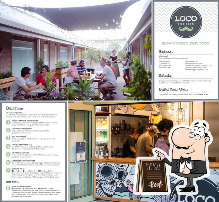 Loco Burrito in Alice Springs Restaurant menu and reviews