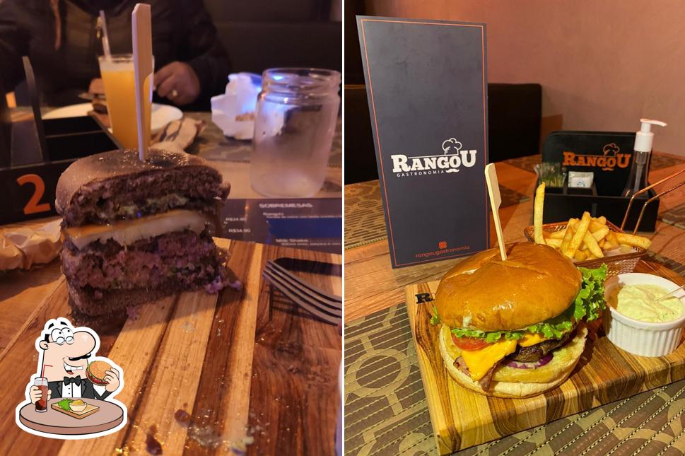 Peça um hambúrguer no RangoU Gastronomia