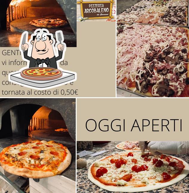 Scegli tra le molte varianti di pizza