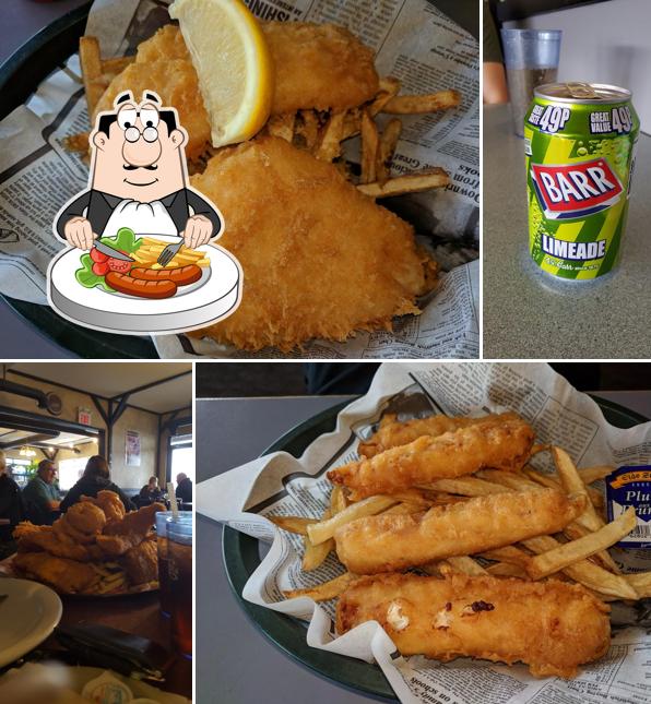 Nourriture à Brits Fish & Chips