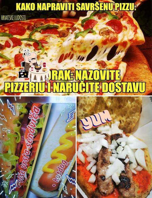 Cibo al Fast food Dado