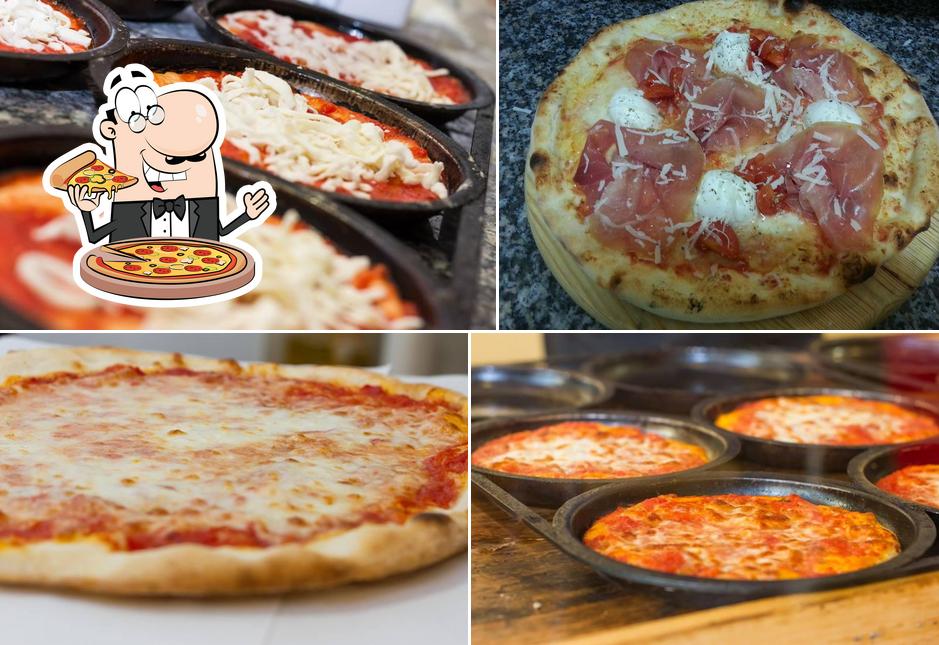 Scegli una pizza a Un pezzo di pizza