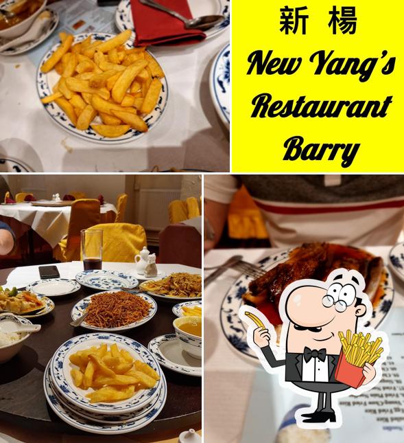 Taste fries at New Yang's