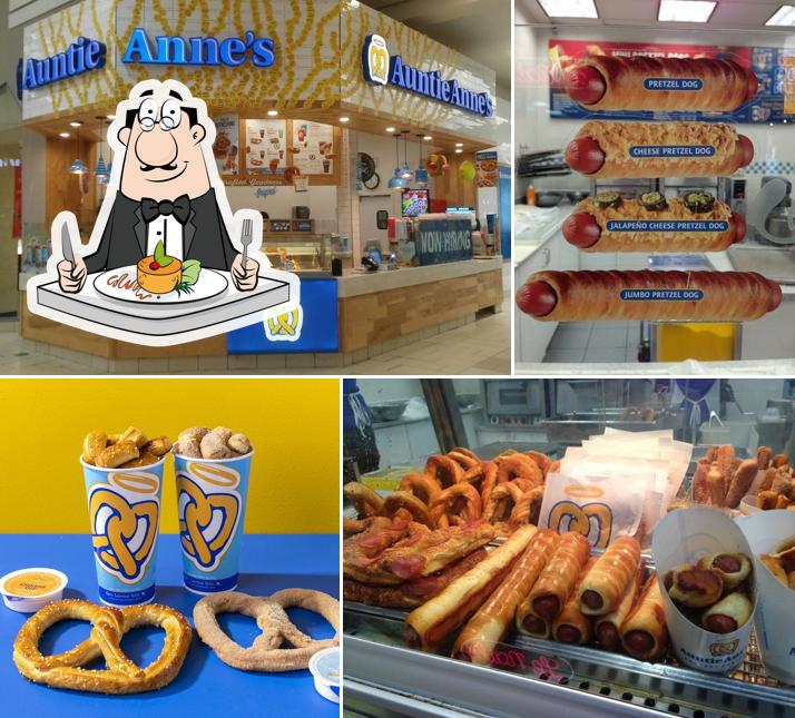 Comida en Auntie Anne's