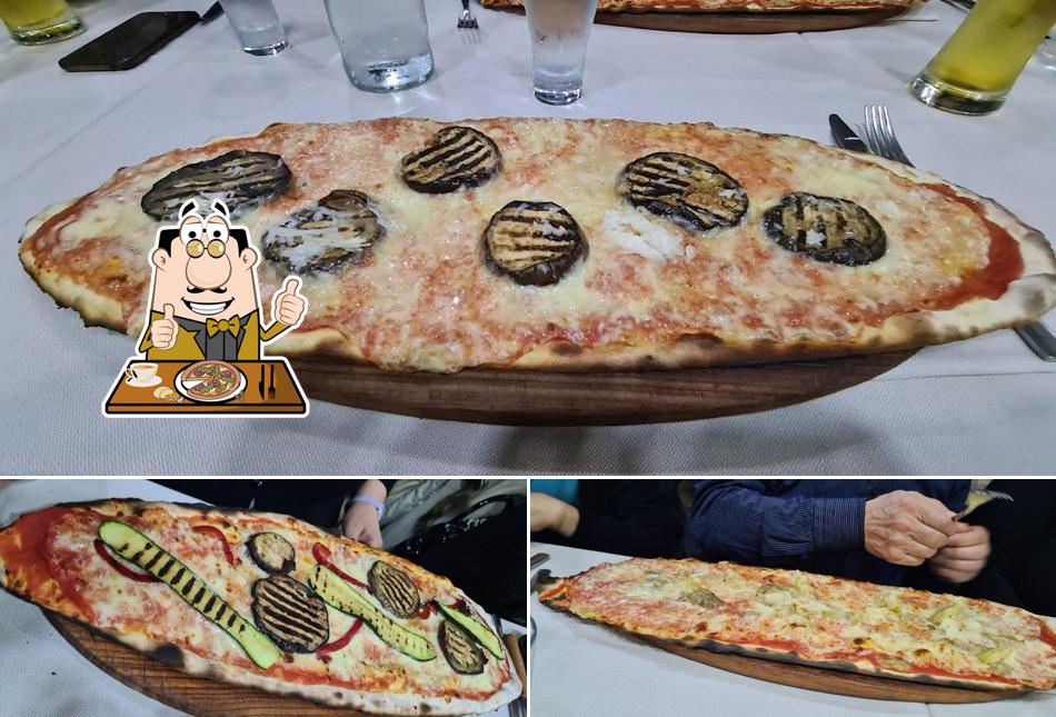 A La Gazzella Pizzeria & Steakhouse, puoi goderti una bella pizza