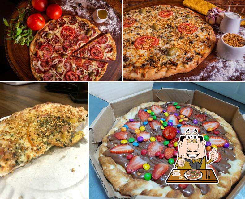 Experimente diversos tipos de pizza