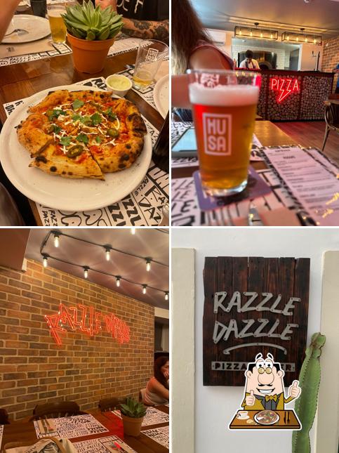 Get pizza at Razzle Dazzle Pizza & Beer