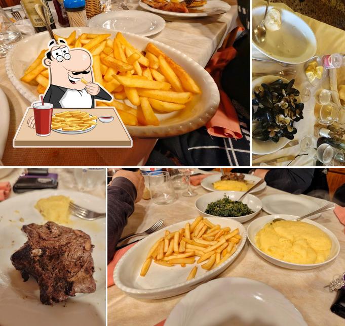 Patatine fritte al Trattoria Al Fogher