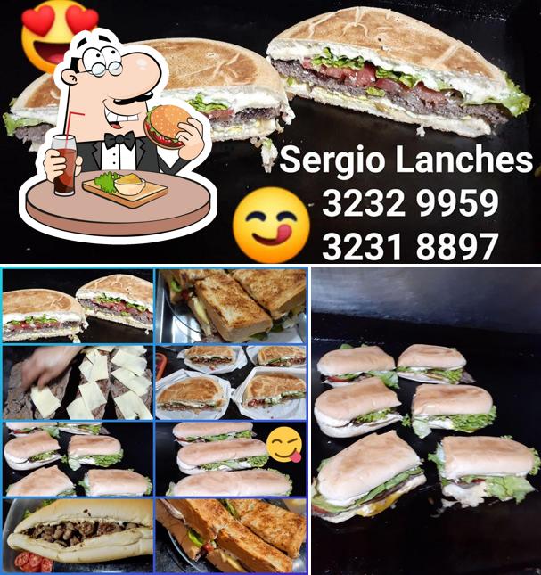 Experimente um hambúrguer no Sérgio Lanches