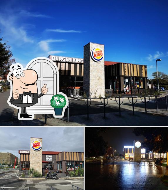 L'extérieur de Burger King