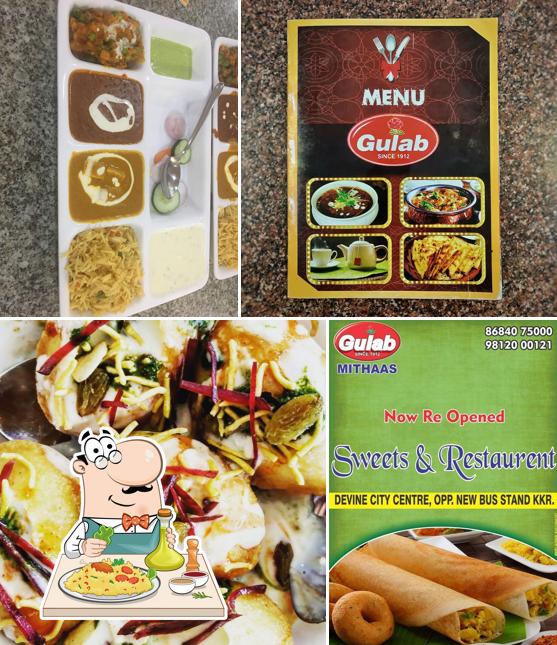 Meals at Gulab sweet and Restaurant