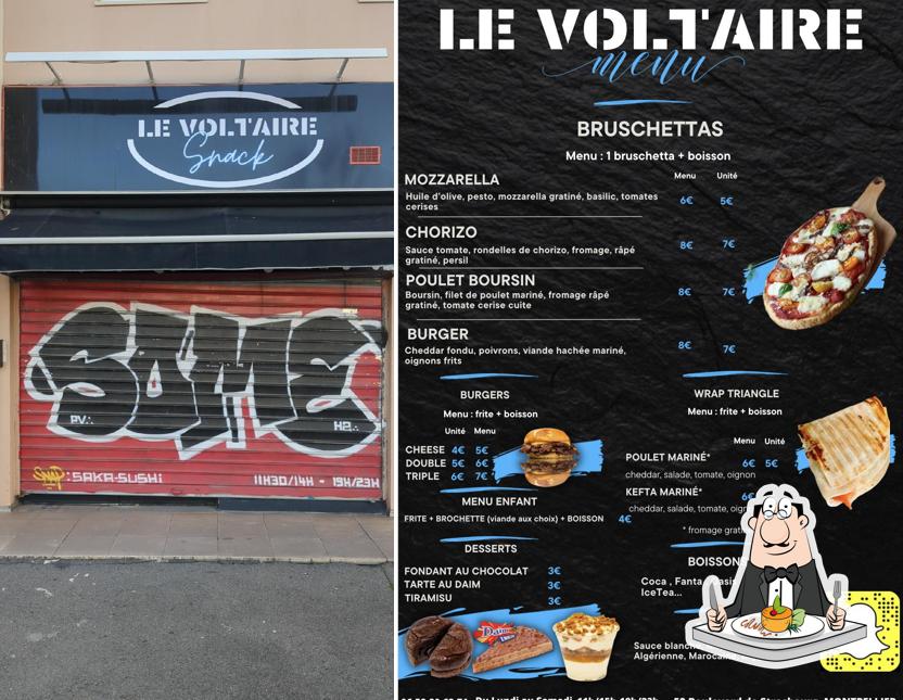 Plats à Le Voltaire