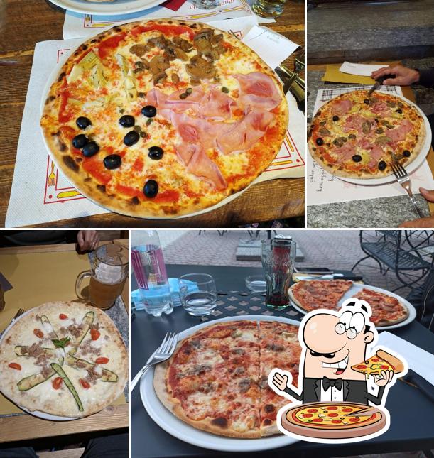 Scegli una pizza a Ristoro Tipico dal Duménac