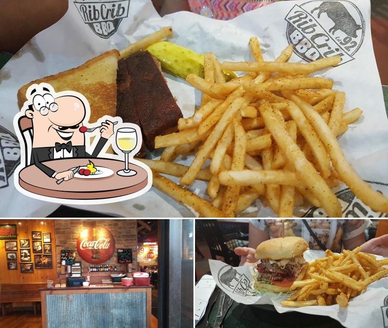 RibCrib BBQ in Lawton Restaurant menu and reviews