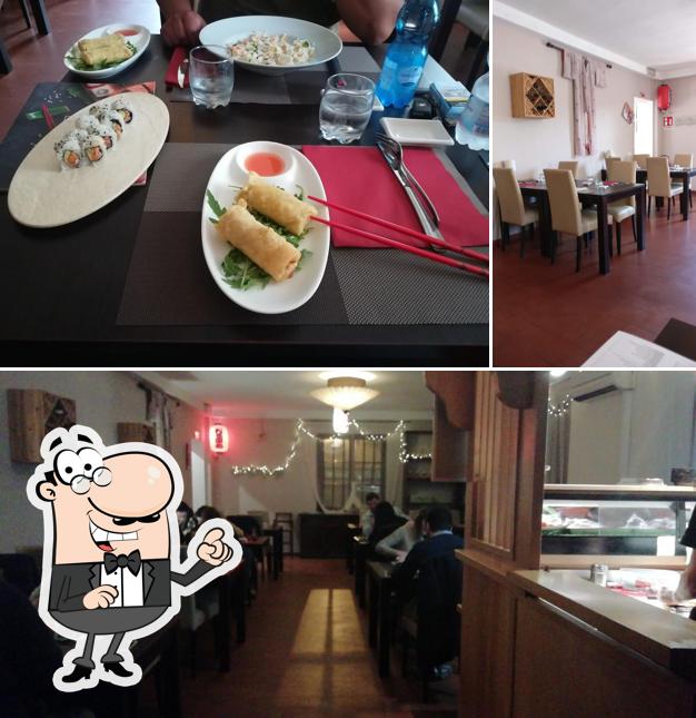 Gli interni di Sushi One