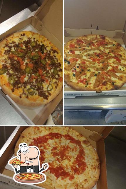 Order pizza at Franco's Pizza